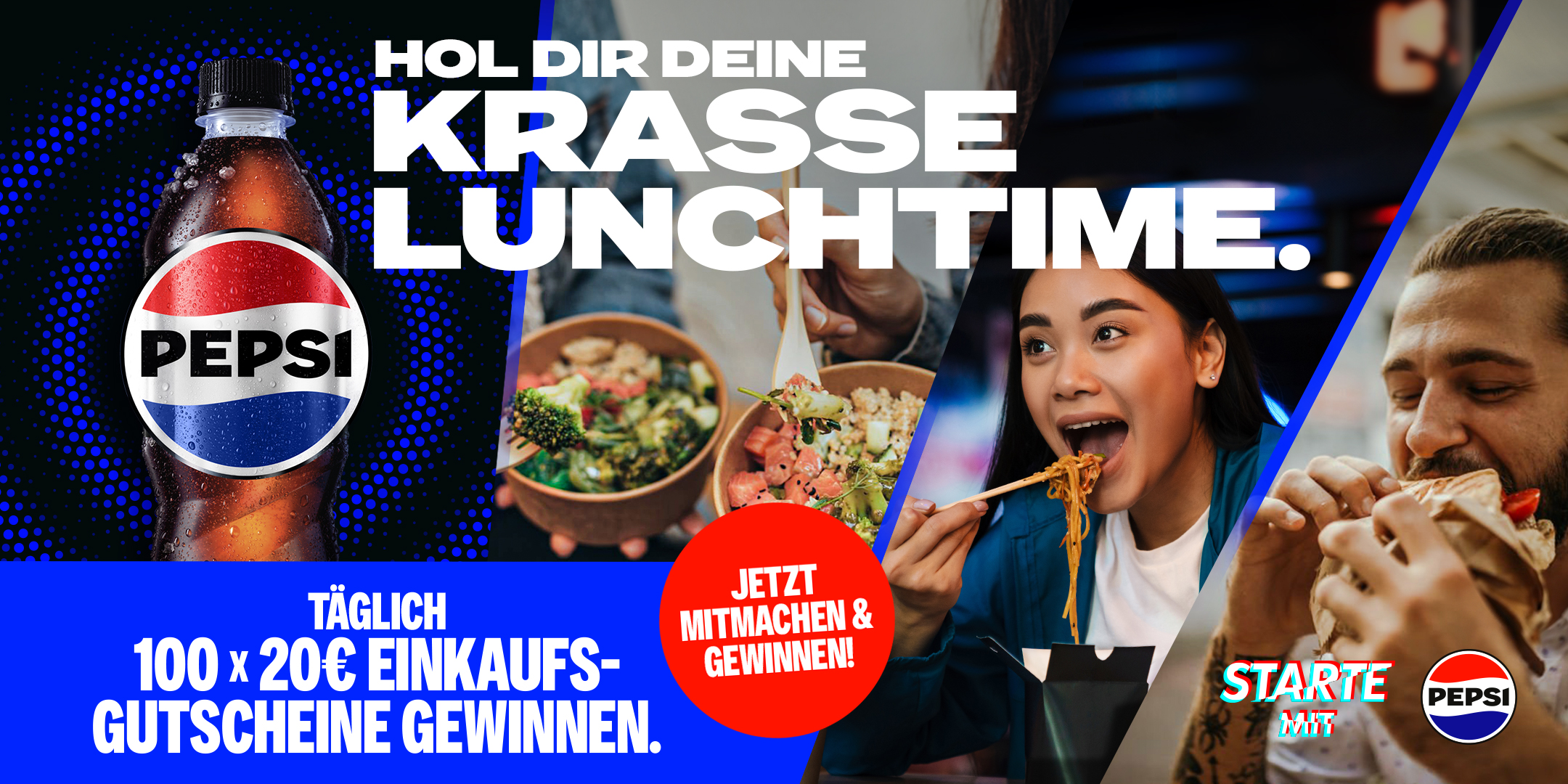 Pepsi Home Das gesamte PepsiAngebot Pepsi DE